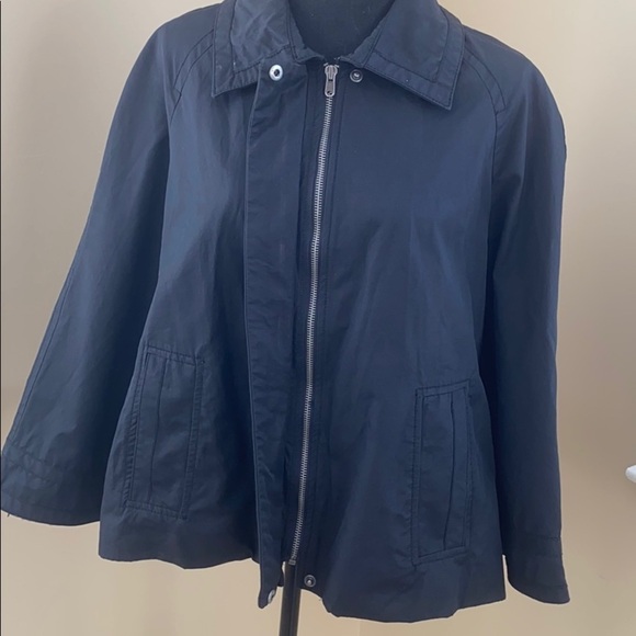 BLACK Old Navy Zip Swing Jacket - Picture 3 of 14
